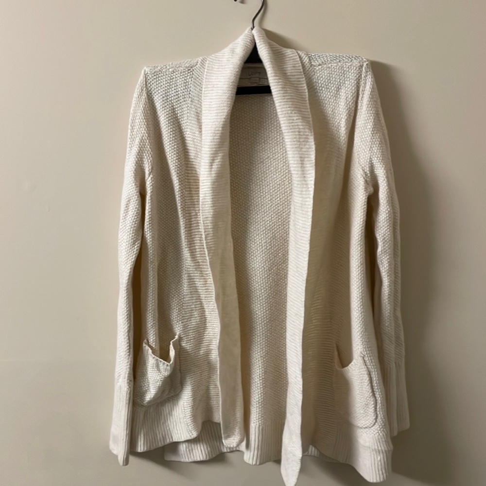 LOFT Open Shawl Cardigan